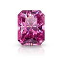Loose Moissanite Pink Clean Radiant Cut 10.00 x 7.00 MM