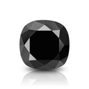 Loose Moissanite Black Clean Cushion Cut 9.00 MM