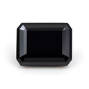 Loose Moissanite Black Clean Emerald Cut14.00 x 10.00 MM