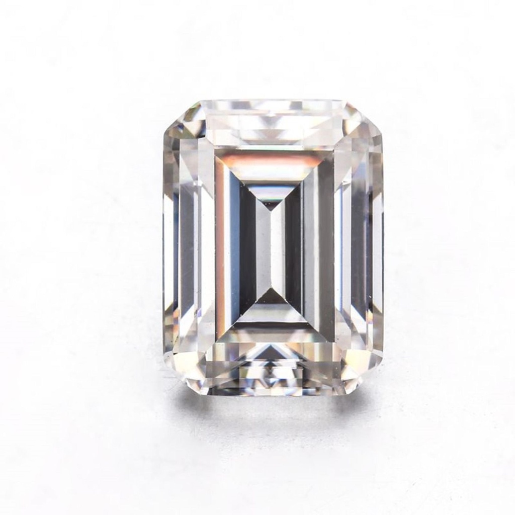 Loose Moissanite White Clean Emerald Cut 4.00 x 2.00 MM