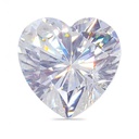 Loose Moissanite White Clean Heart Cut 12.00 MM