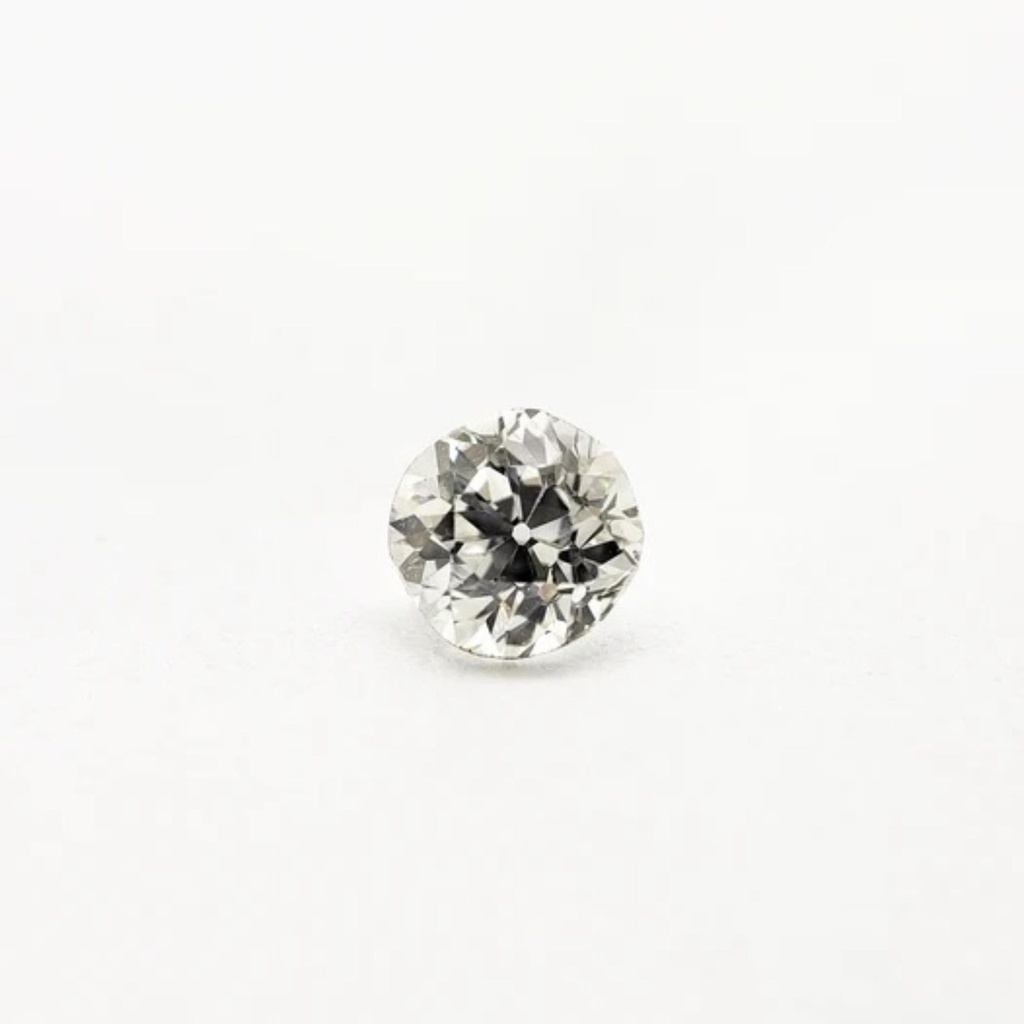 Loose Moissanite White Clean Old European Round OEC 3.00 MM