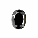 Loose Moissanite Black Clean Oval Cut 9.00 x 7.00 MM