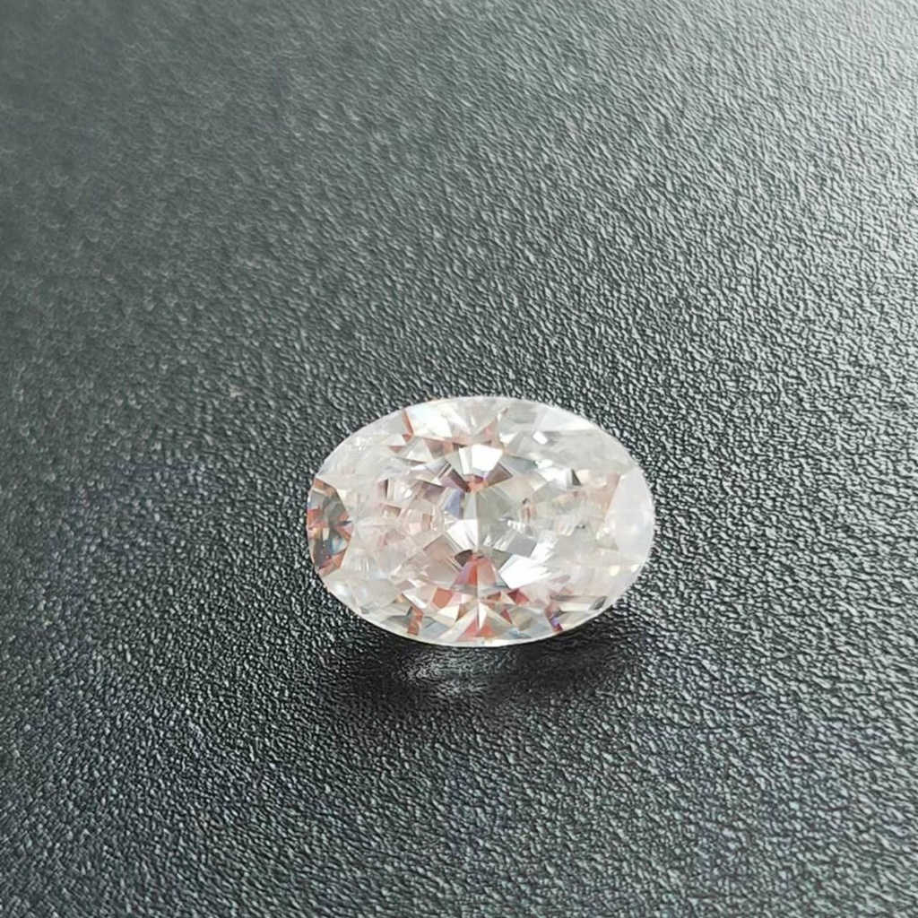 Loose Moissanite White Clean Oval Cut 8.00 x 6.00 MM