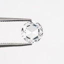 Loose Moissanite White Clean Rose Cut Round 4.00 MM