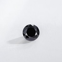Loose Moissanite Black Clean Round Cut 3.75 MM 