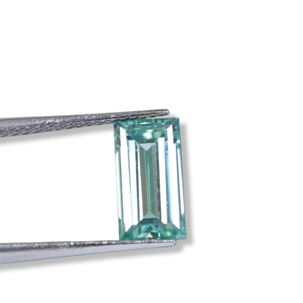 Loose Moissanite Blue Clean Baguette Cut 3.00 x 1.50 MM