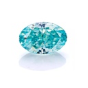 Loose Moissanite Blue Clean Oval Cut 14.00 x 10.00 MM