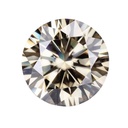 Loose Moissanite Brown Clean Round Cut 14.00 MM