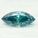 Loose Moissanite Fancy Blue Clean Marquise Cut 8.00 x 4.00 MM