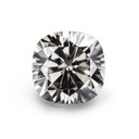 Loose Moissanite Grey Clean Cushion Cut 7.00 MM