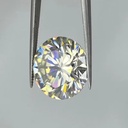 Loose Moissanite Light Yellow Clean Round Cut 11.00 MM