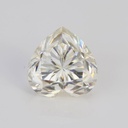 Loose Moissanite Off White Clean Heart Cut 11.50 MM