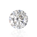 Loose Moissanite Off White Clean Round Cut 7.75 MM