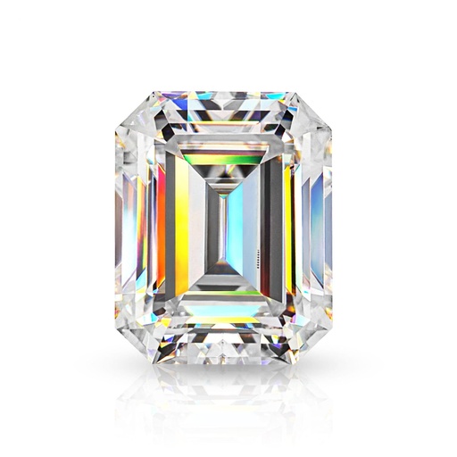 [MOEMWH1_11x8] Loose Moissanite White Clean Emerald Cut 11.00 x 8.00 MM