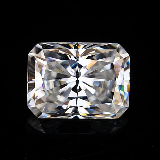 [MORAWH1_9x7] Loose Moissanite White Clean Radiant Cut 9.00 x 7.00 MM