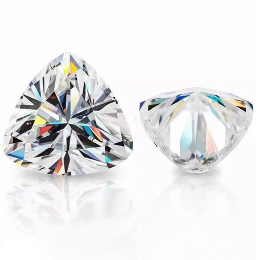 [MOTRWH1_8.5] Loose Moissanite White Clean Trillion Cut 8.50 MM